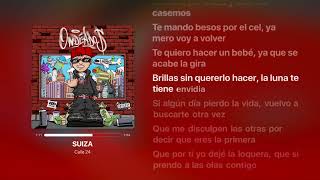 SUIZA – Calle 24   Letra Completa