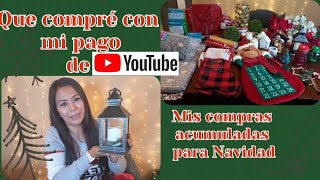 COMPRAS ACUMULADAS NAVIDAD 2021🛍🎄WALMART PRICHOS, BETTERWARE + QUE COMPRÉ CON MI PAGO DE YOUTUBE