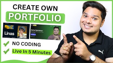 Build Your Own Portfolio Website In 5 Minutes With AI
