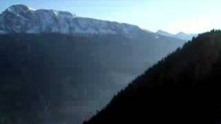 chamrousse vue sur alpe d'huez et massif du taillefer