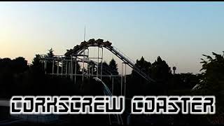Corkscrew Roller Coaster POV, Toshimaen, Japan