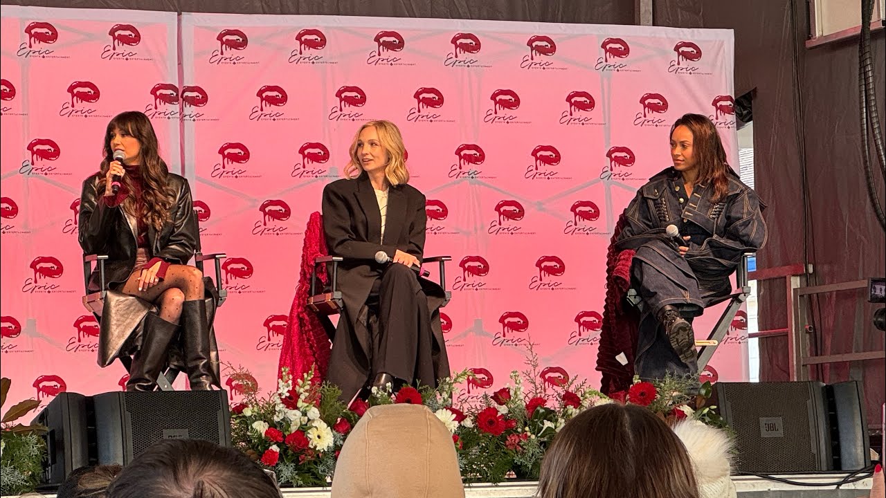 Nina, Candice and Kat Panel at I Was Feeling Festive 2 on December 6th 2024.