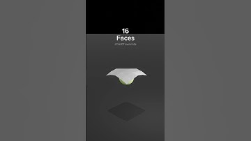 Cloth Simulation 1 faces - 1 million faces - (Part 1) #blender #blender3d #physics #shorts