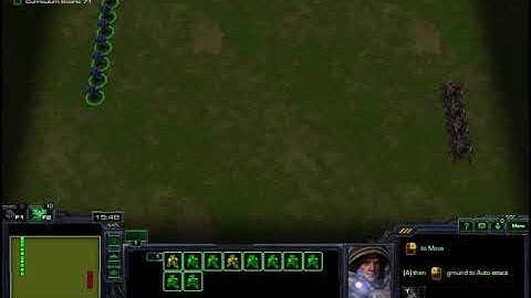 Starcraft 2 - Trained RL agent (MLSH, Atarinet) playing DefeatRoaches