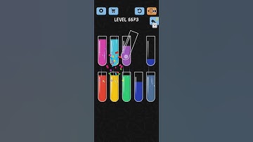 Water Color Sort Level 5573 Gameplay Solution WalkThrough
