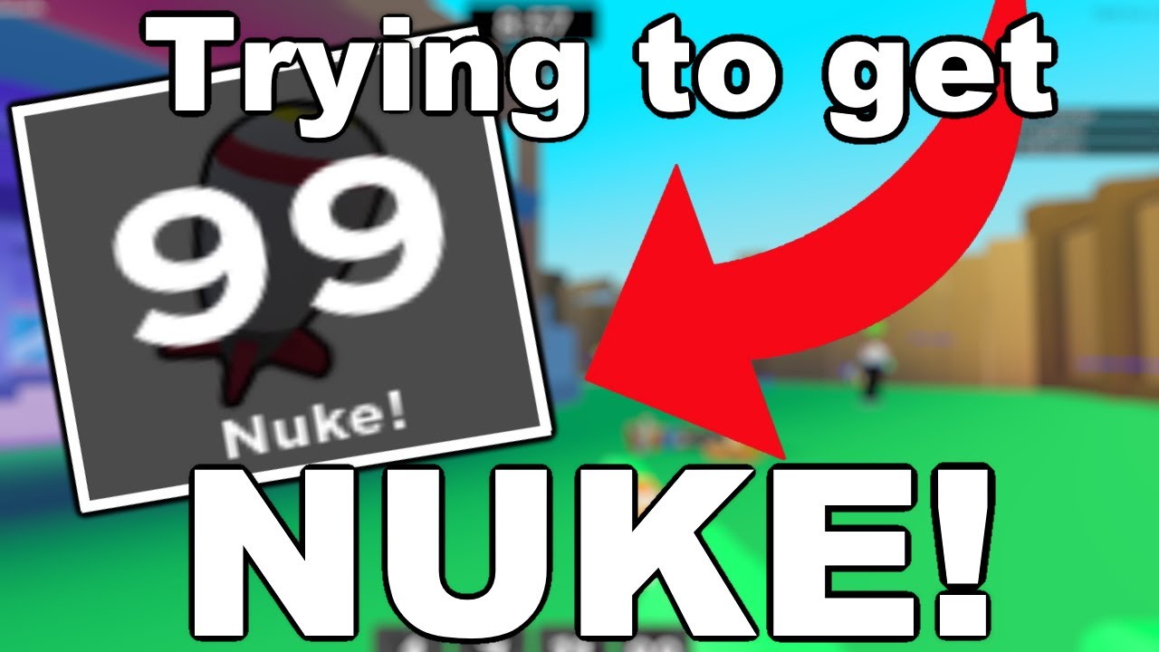 Trying to get NUKE in Big Paintball! | Roblox