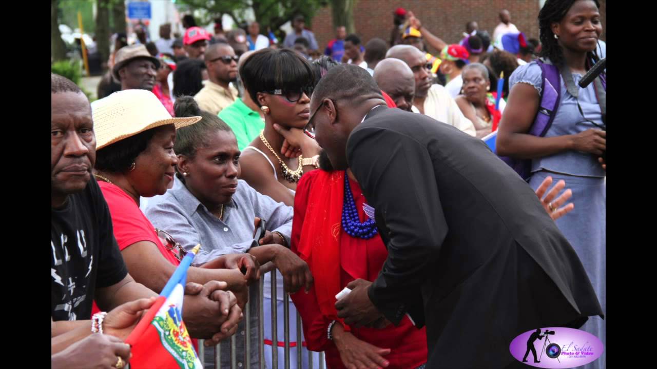 Haitian American protest against DR 