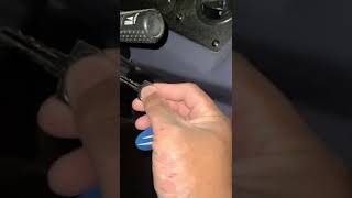 how to start a Bluebird school bus