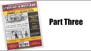 2020 Conference   Part Three by MD Lynching Memorial Project 33 views 3 years ago 38 minutes