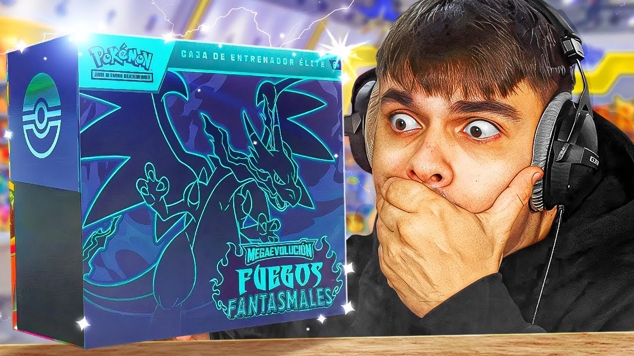 CONSEGUIRÉ DE NUEVO EL MEGA CHARIZARD en la ETB de FUEGOS FANTASMALES?