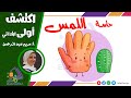 حاسة اللمس الحواس الخمس اكتشف أولى ابتدائي الاسكوله 