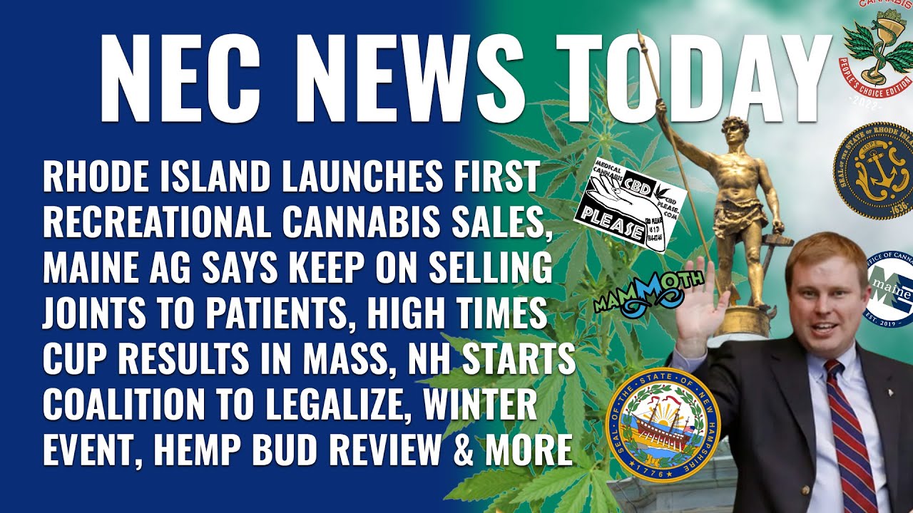 Rhode Island rec sales begin, AG won't punish joint sales, High Times