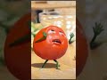 Cryingtomatothe best animation   tomato dosent want to get into the salad 