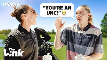 Paige Bueckers Calls Out Diana Taurasi 😳| 1v1 Golf Challenge