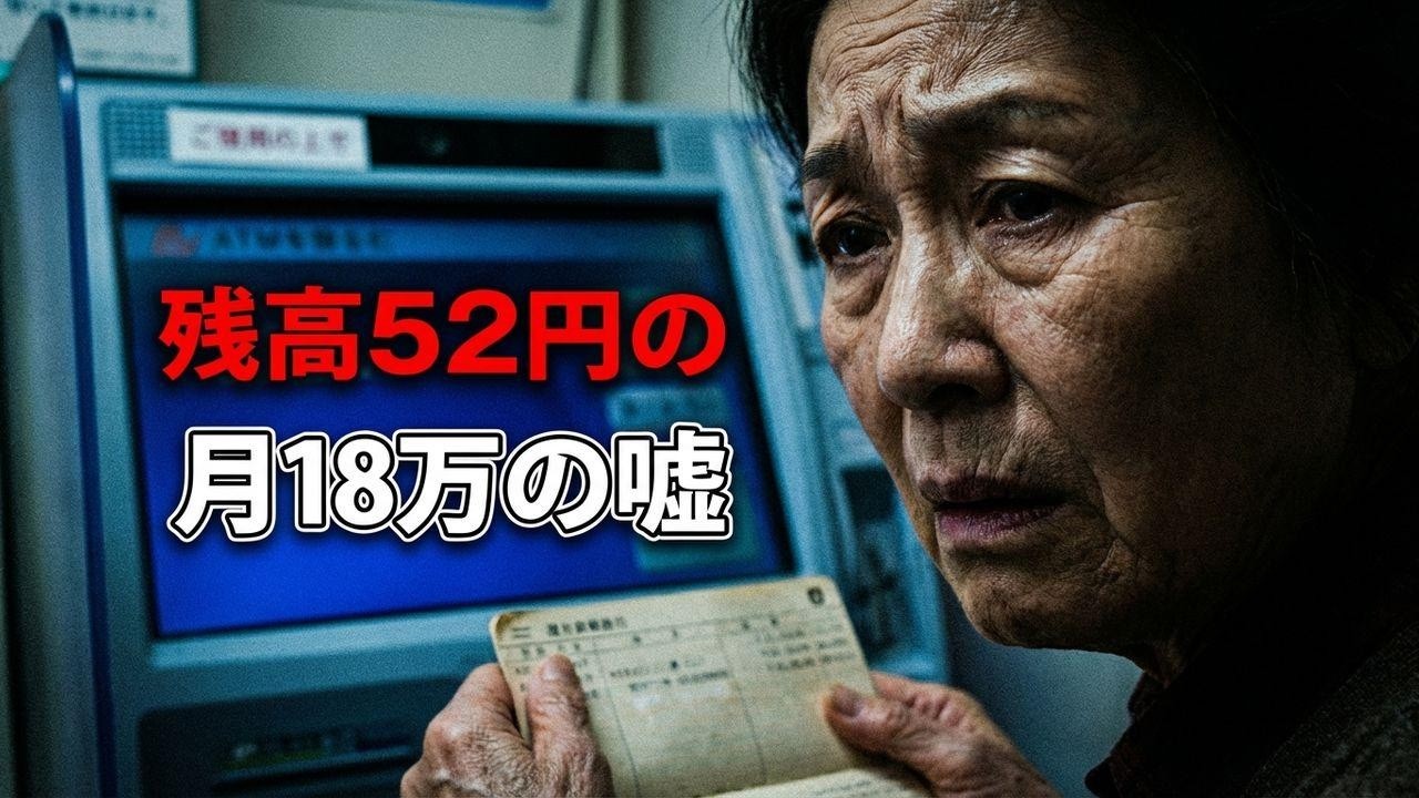 月18万で安心のはずが…残高52円。78歳で知った老後破産の地獄
