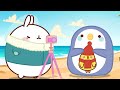Molang | The Penguin | Funny Cartoons For Kids | HooplaKidz Toons