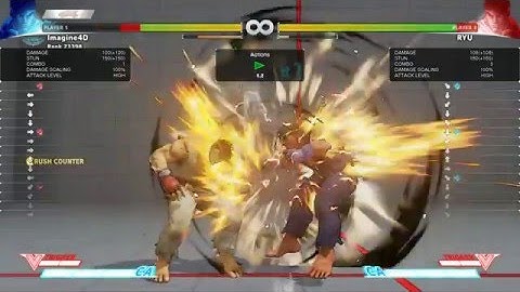 Ryu Proximity Block OS lp Shoryuken