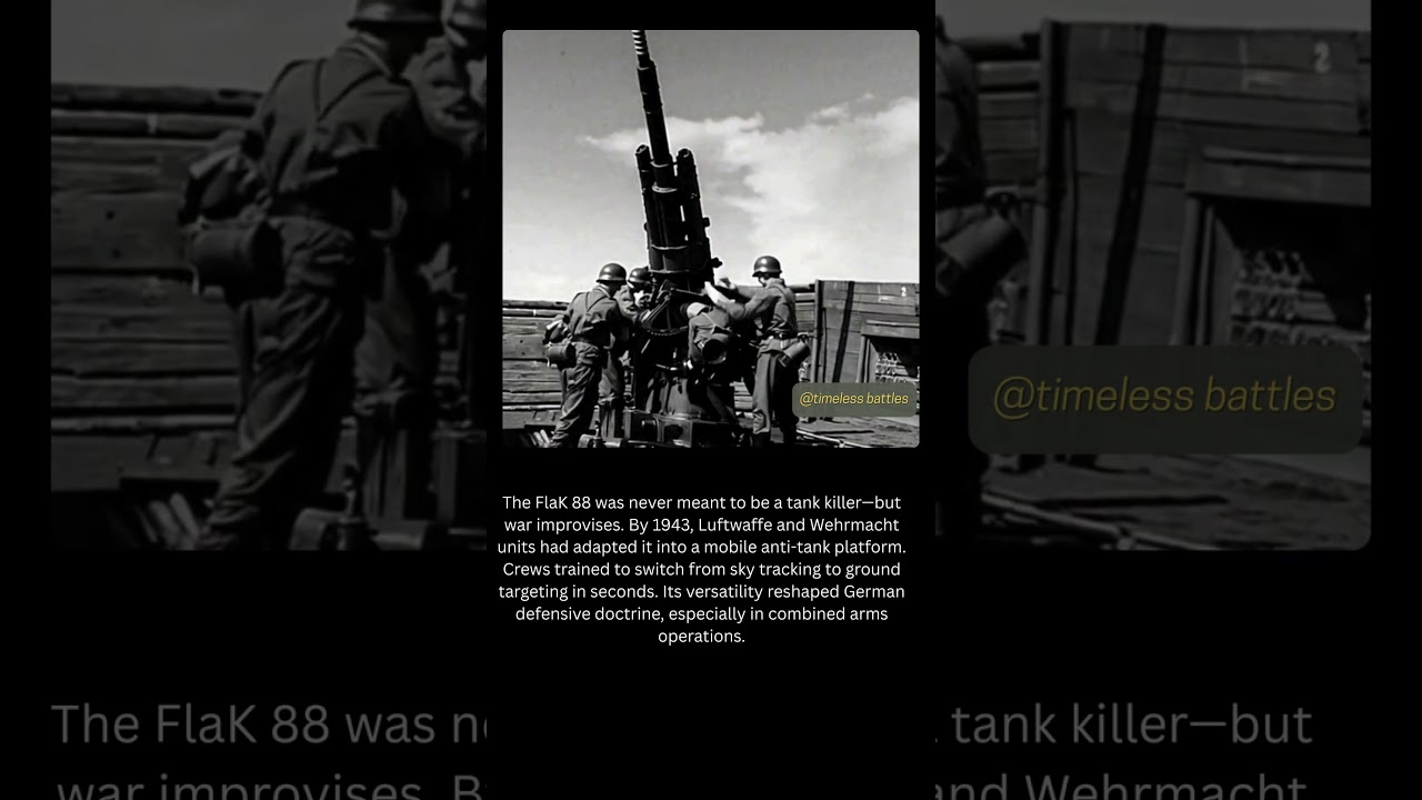 FlaK 88: The Gun That Didn’t Know Its Limits