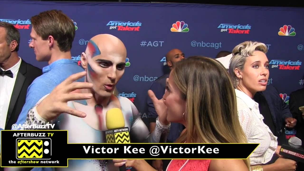 Viktor Kee at the Americas Got Talent Semi-Final Carpet 