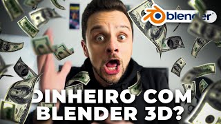 Como GANHAR DINHEIRO com BLENDER 3D (Guia na Prática)