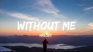 Halsey  Without Me (Lyrics)   Sza, Fuerza Regida, Nicki Minaj & Ice Spice With Aqua, Sza, Hardy,