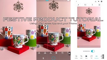 FESTIVE Product Video Tutorial using your Phone and Life Lapse app