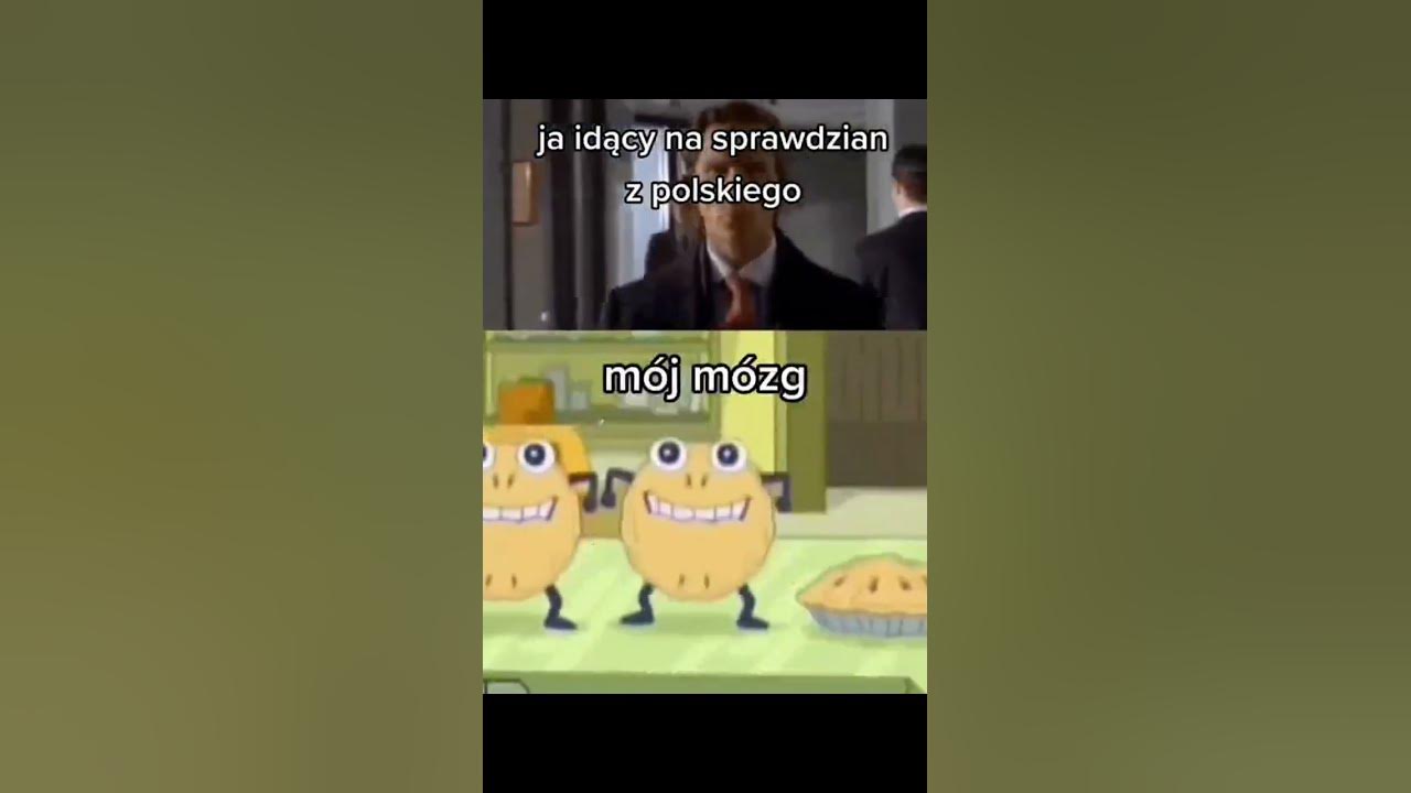 Sprawdzian Z Polskiego Oświecenie 2 Gimnazjum Ja idący na sprawdzian z polskiego - Mój mózg - YouTube