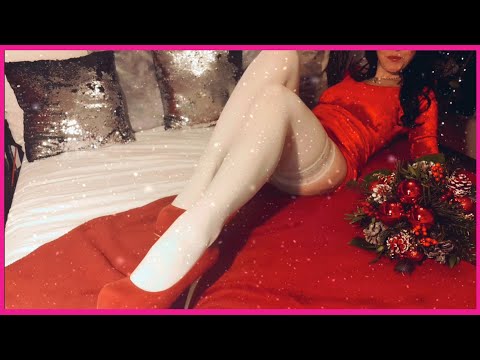 424 - MissSweetMystery: Dein heißer Weihnachtsengel in Nylonstrümpfen, Bikini und HighHeels ❤️