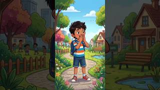 😱 School Boy Ki Secret Power 😍 | AI Cartoon Story #shorts