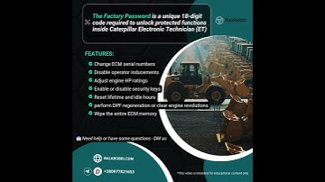 🔧Trying to change the serial number, remove limits, or clear fault codes in Caterpillar ET?