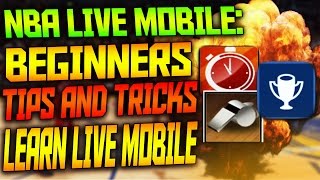 BEGINNERS TIPS AND TRICKS / LEARN LIVE MOBILE - NBA Live Mobile screenshot 3