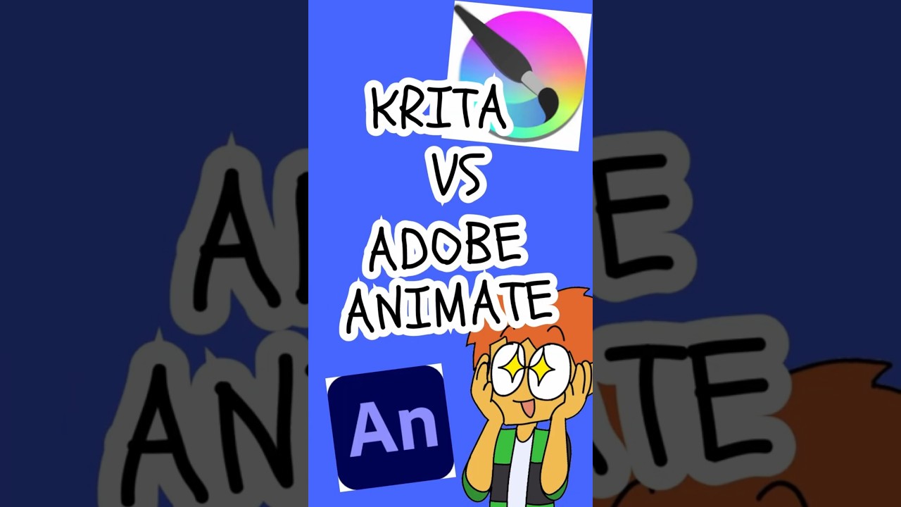 KRITA VS ADOBE ANIMATE  