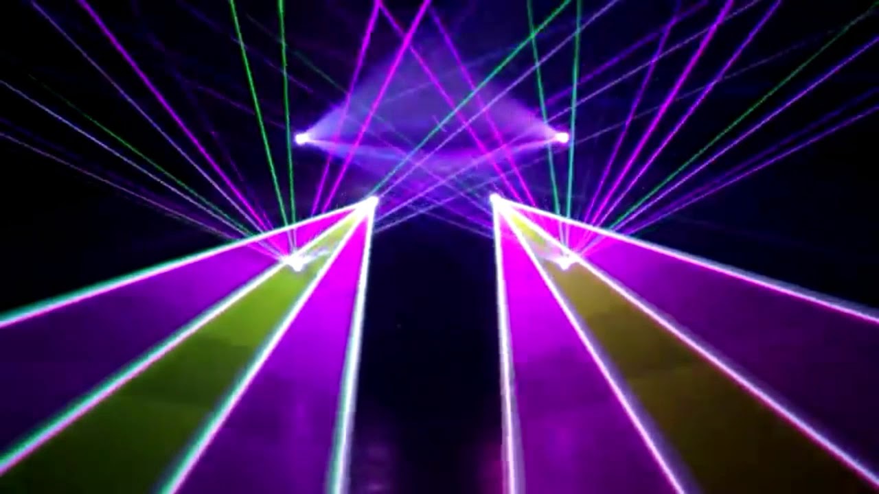 Laser show YouTube