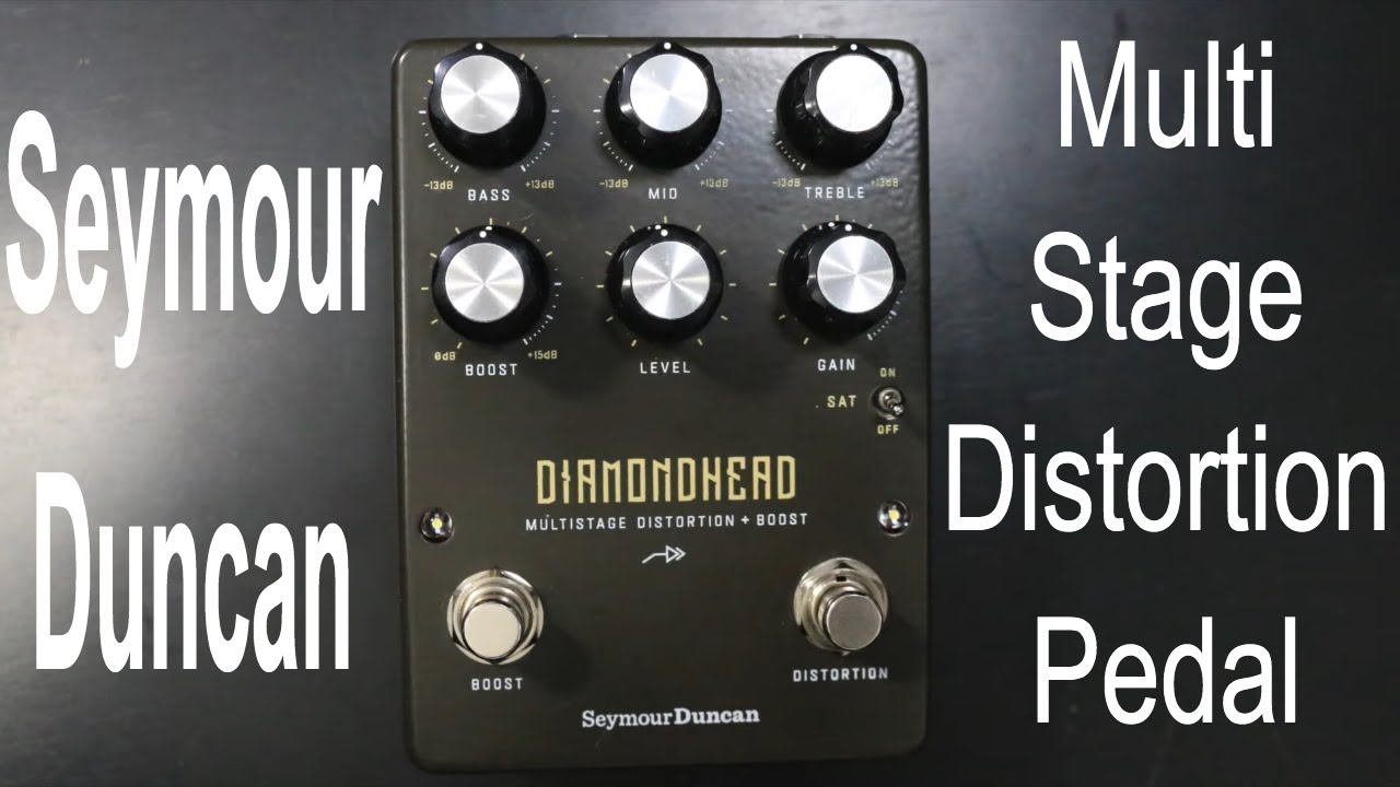 Seymour Duncan Diamondhead Multistage Distortion Boost Pedal Demo