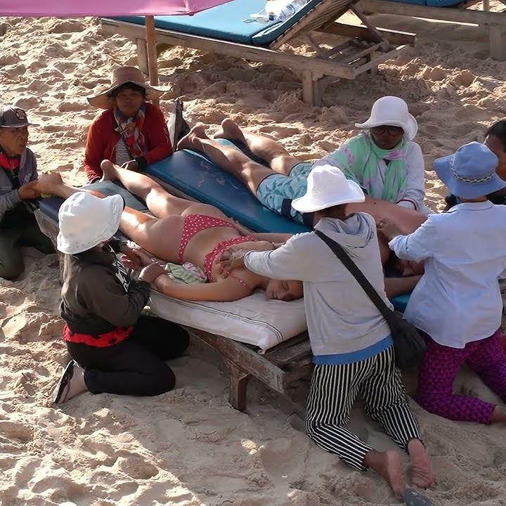 Massage On The Beach