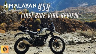 Royal Enfield HIMALAYAN 450 | VLOG of First Ride