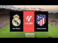 Real Madrid Vs Atletico Madrid 22 March 2026 La Liga Gameplay