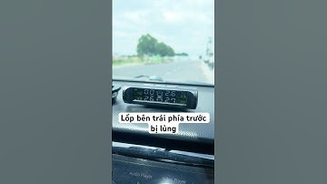 Bộ cảm biến áp suất lốp phiên bản tiếng Việt #anhthereview #phukienoto