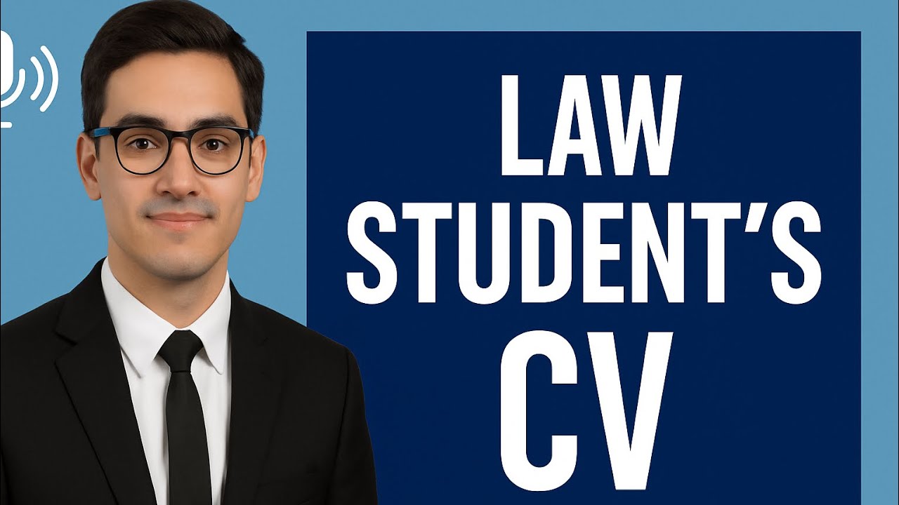 किसी Law Student के CV (Curriculum Vitae) में क्या-क्या होना चाहिए l Law Student’s CV for internship
