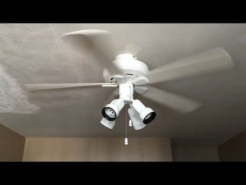 Hunter Infiniti Ceiling Fan 52 With Spot Light Kit White You Hunter Infiniti Ceiling Fan 52 With, Spotlight Ceiling Fan Kit