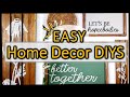 HOW to MAKE CUSTOM WALL ART using YOUR CRICUT! | EASY HOME DECOR DIY'S