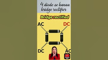 Diode bridge rectifier | very easy | led tv repair