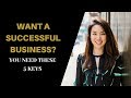 How to Run a Successful Business: 5 Keys