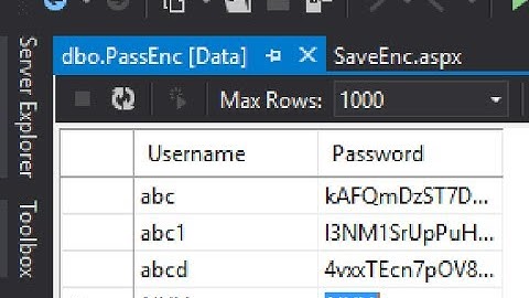 Registration with Encoded Password Save in database | asp.net with c# (Password encoding part 1)