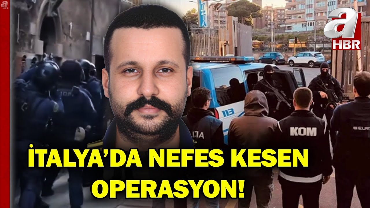 Barış Boyun Çetesine İtalya’da Şafak Baskını! Bilgiler Türk Polisinden: 4 Şüpheli Yakalandı!