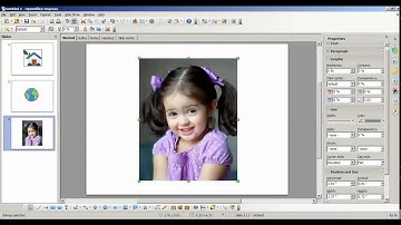 How To Insert Picture In OpenOffice Impress Tamil