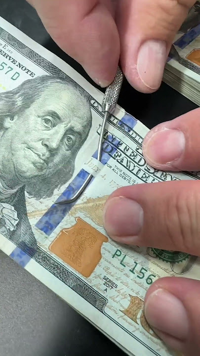 How to Spot Fake Money vs. Real Money #FakeMoney #CounterfeitCash #SecurityFeatures #MoneyLumps