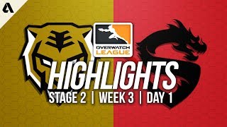 Seoul Dynasty vs Shanghai Dragons | Overwatch League Highlights OWL Stage 2 Week 3 Day 1
