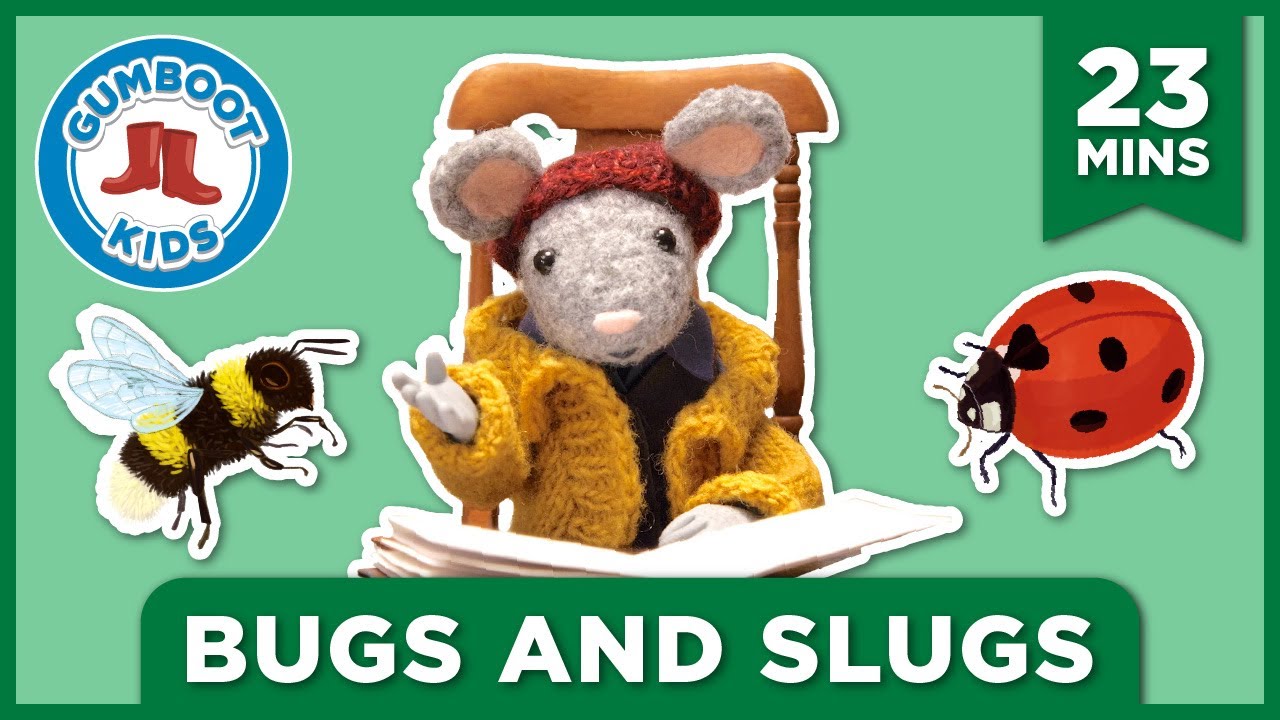 Bugs And Slugs 🐛 Gumboot Kids l Learn How To Solve A Mystery l Neat Facts About Bugs