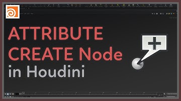 #49 The Attribute Create Node in Houdini